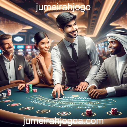 Experimente a Emoção do Cassino Ao Vivo no Jumeirah Jogo